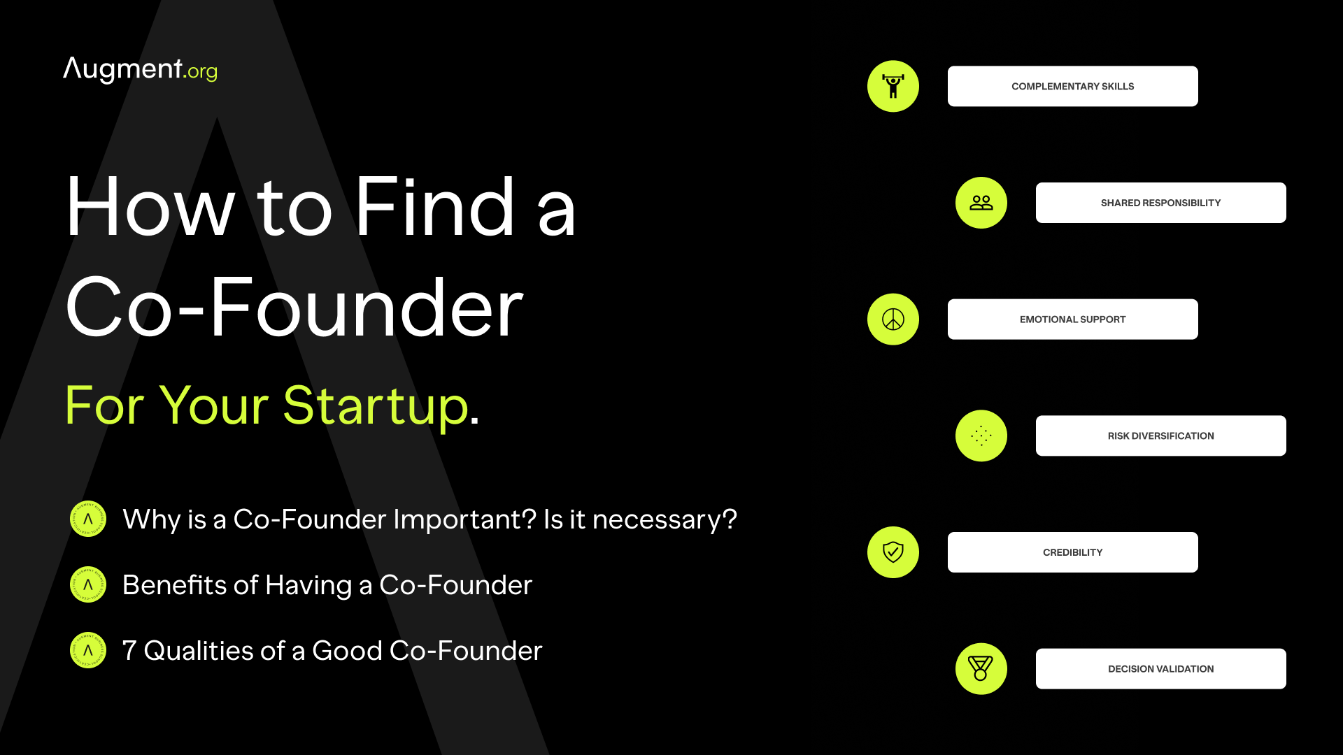 How to Find a Co-Founder for Your Startup