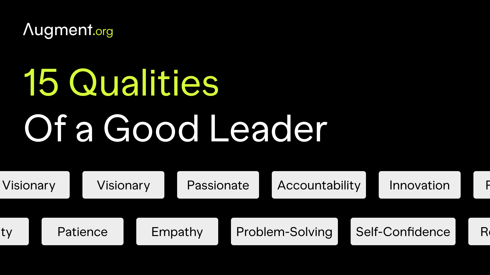 15 Qualities of a Good Leader: How Be a Better Leader