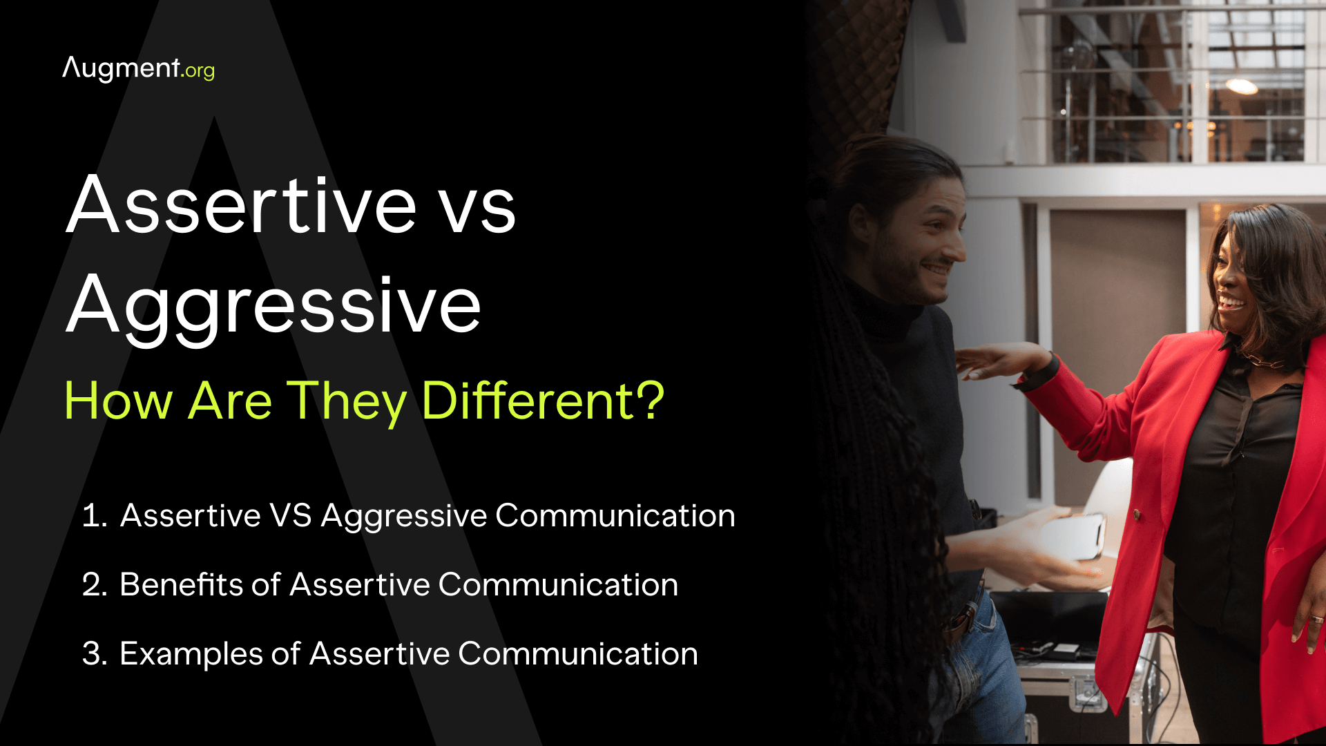 Assertive vs Aggressive: How Are They Different?