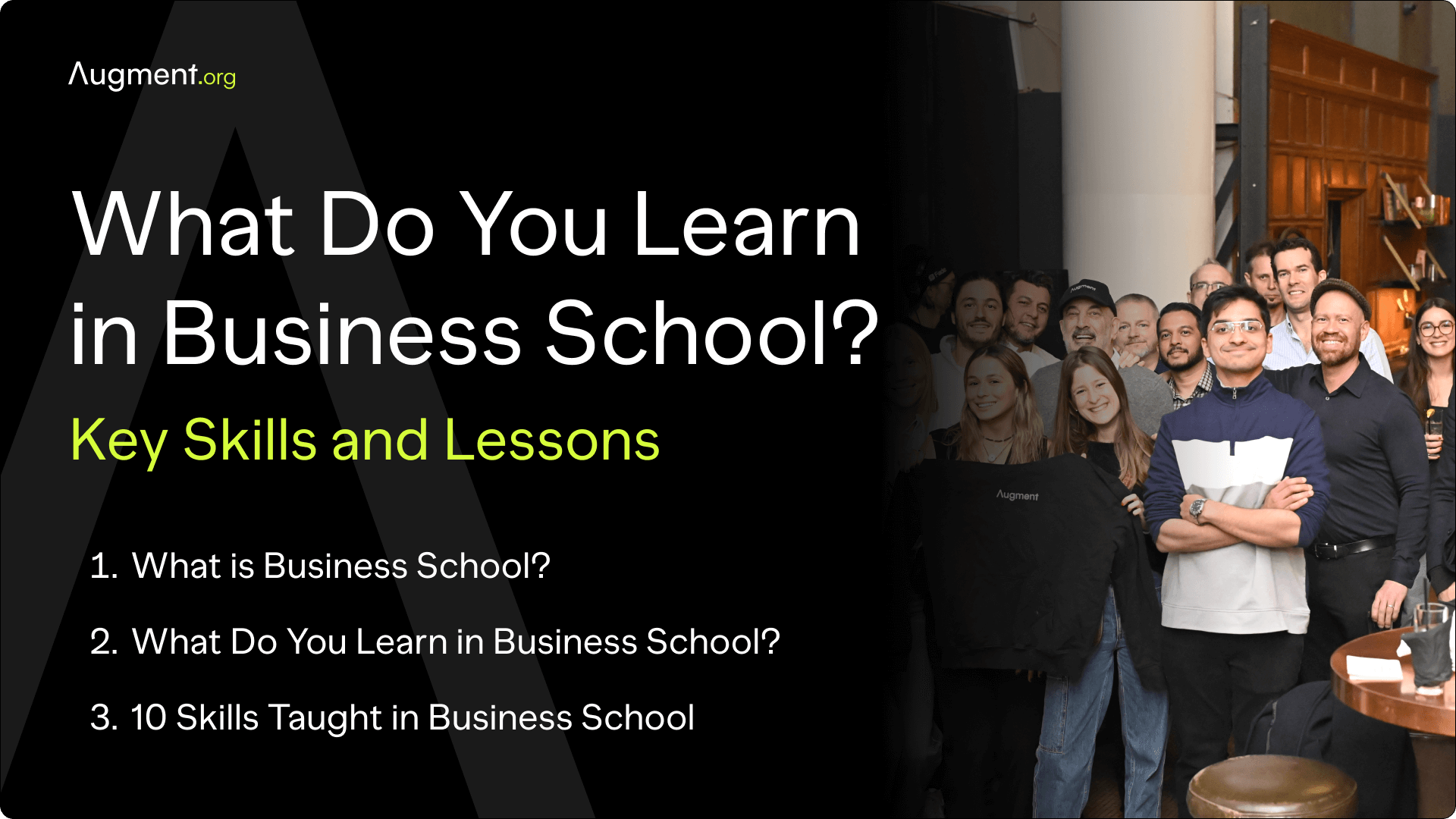 What Do You Learn in Business School? Key Skills and Lessons