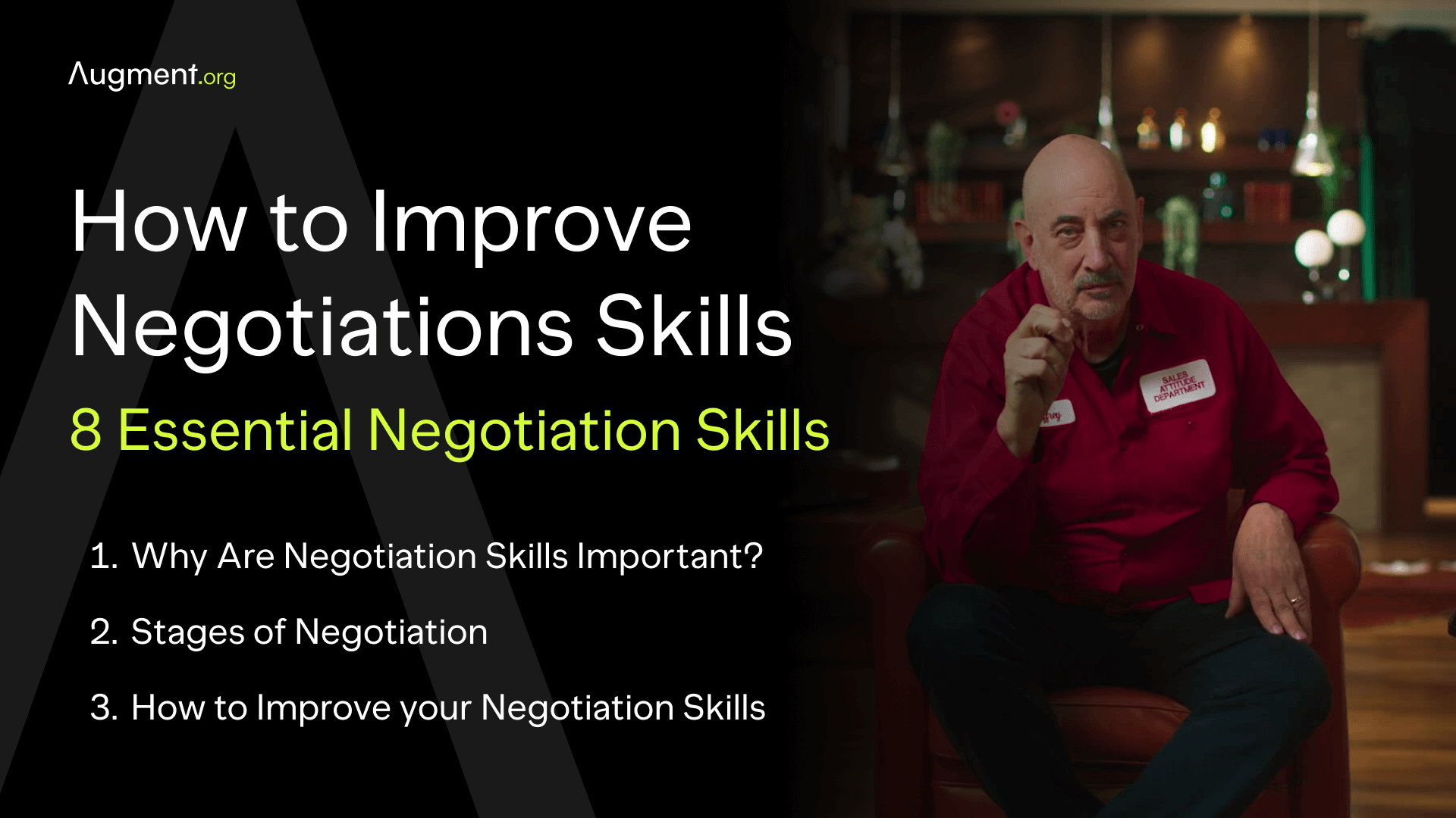 How to Improve Negotiation Skills