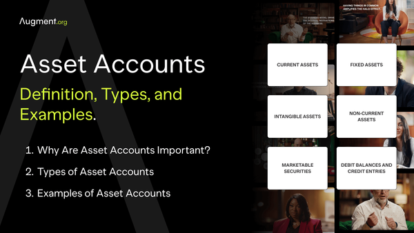 Asset Accounts: Definition, Types, and Examples